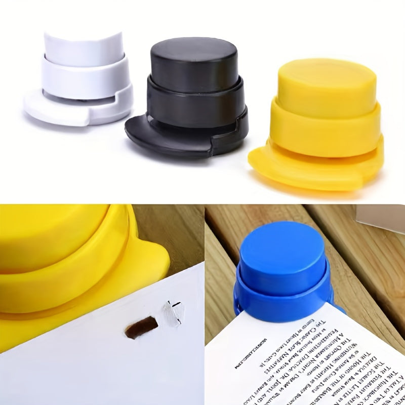 Needleless Marker Mini Colorful Random Eco-Friendly Nails Stapler