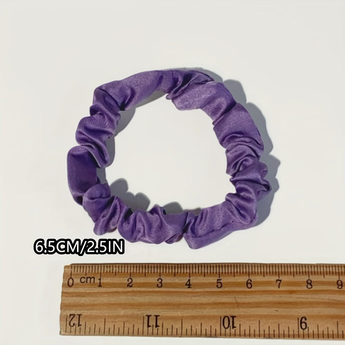 40PCS Satin Silky Hair Tie Elastic Scrunchie Ponytail Hair Rope