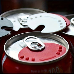6pcs Drink Can Lids Plastic Can Sealer Canning Covers Reusable Protector