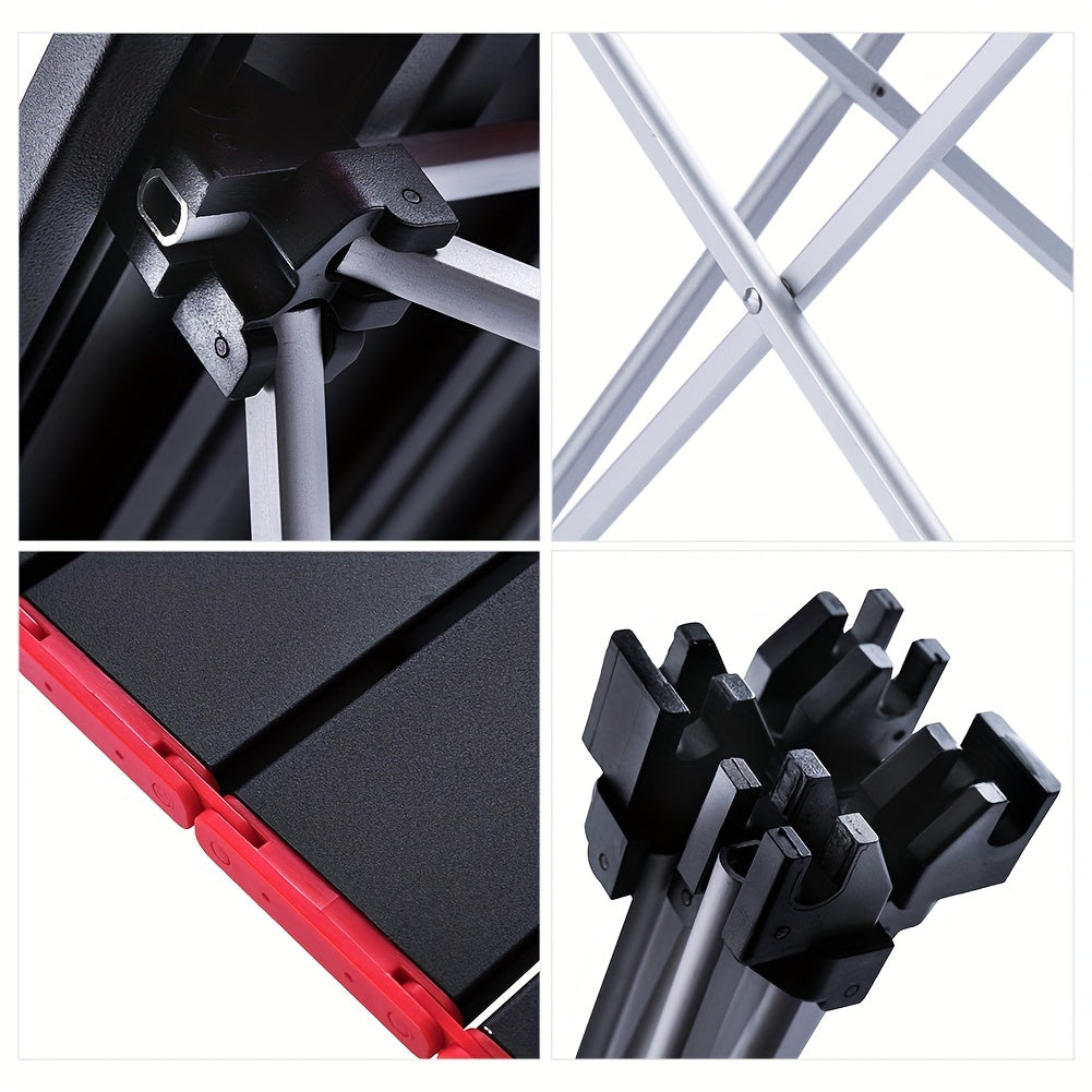 Foldable Aluminum Table w/ Carrying Bag for Outdoor Camping Hiking