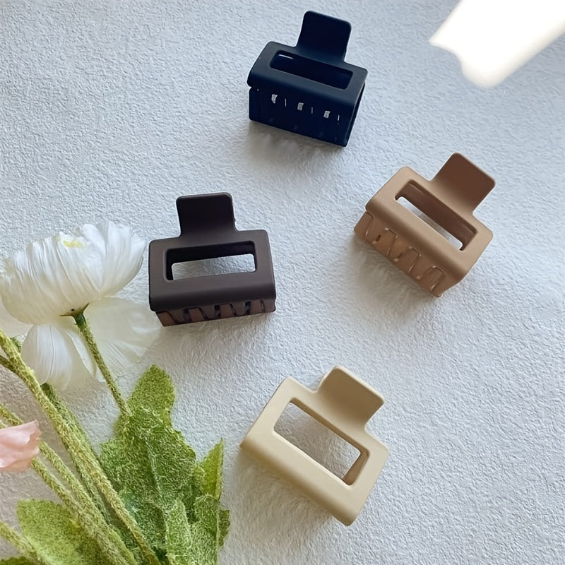 Matte Hair Claw Clip Strong Hold Grip Hair Jaw Clip For Thick Hair