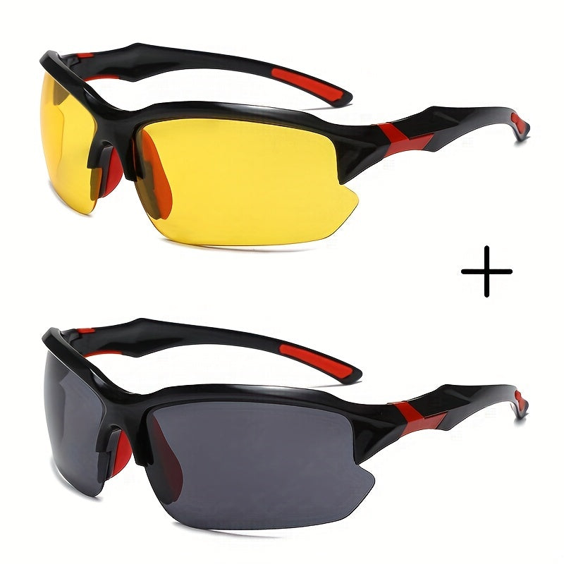 Men's Sports Sunglasses UV400 for Golf Fishing Running
