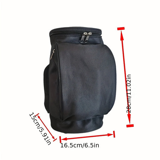 Insulated Lunch Bag Faux Leather Hand Washable Portable Ice Bag