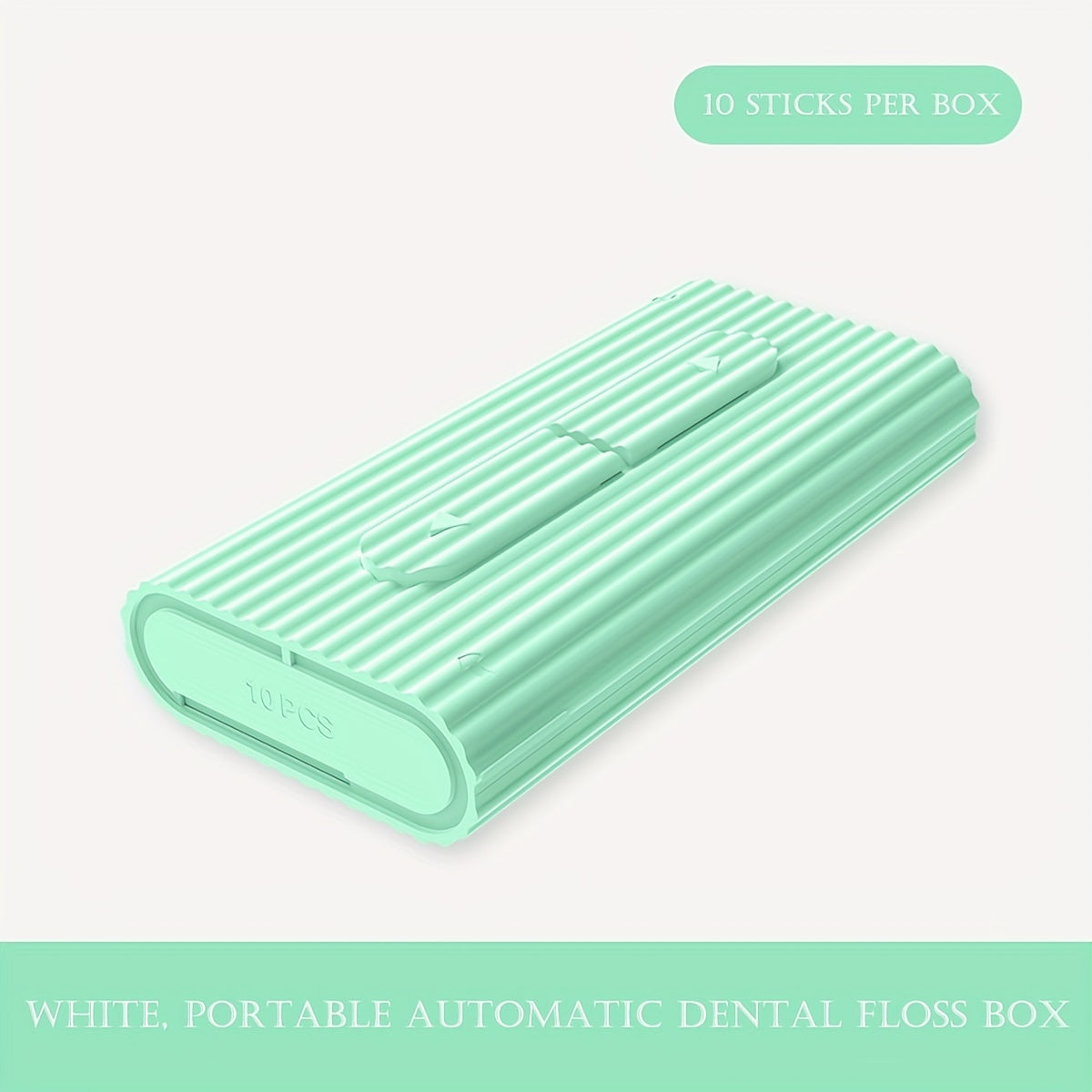 Portable Automatic Floss Box Disposable Dental Flossing Stick