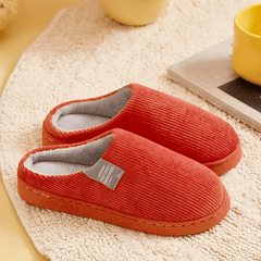 Women's Plush Lined Slippers Warm Winter Indoor Bedroom Fuzzy Shoes