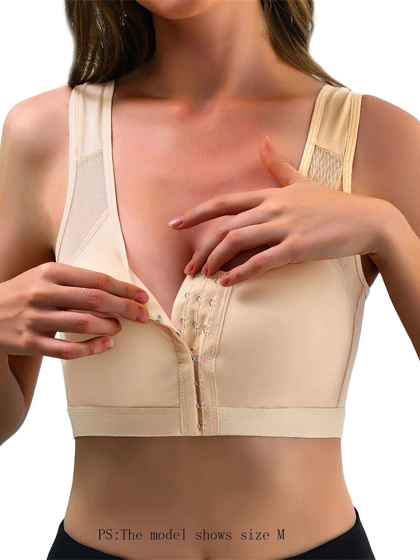 Front Buckle Sports Bra Breathable Adjustment Women's Lingerie
