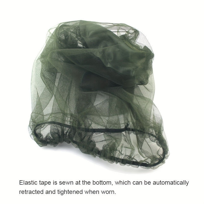 Outdoor Camouflage Shawl Anti-mosquito Bee Cap Jungle Fishing Sun Long Mosq