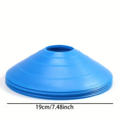 30pcs Soccer Training Cones Field Discs Marker Agility Equipment