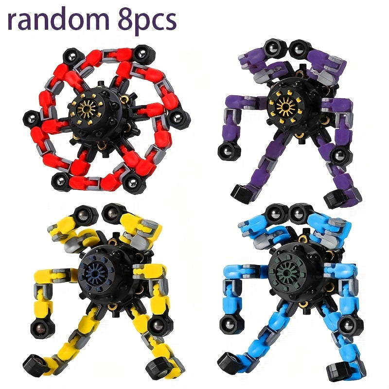 Transformable Spinners Funny Toys Deformation Robot