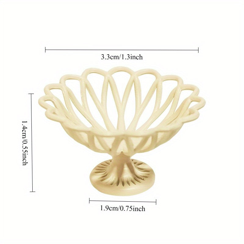 Dollhouse Tall Fruit Plate Toy Scene Model Dollhouse Accessories