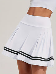 High Stretch Pleated Sport Skorts for Active Women