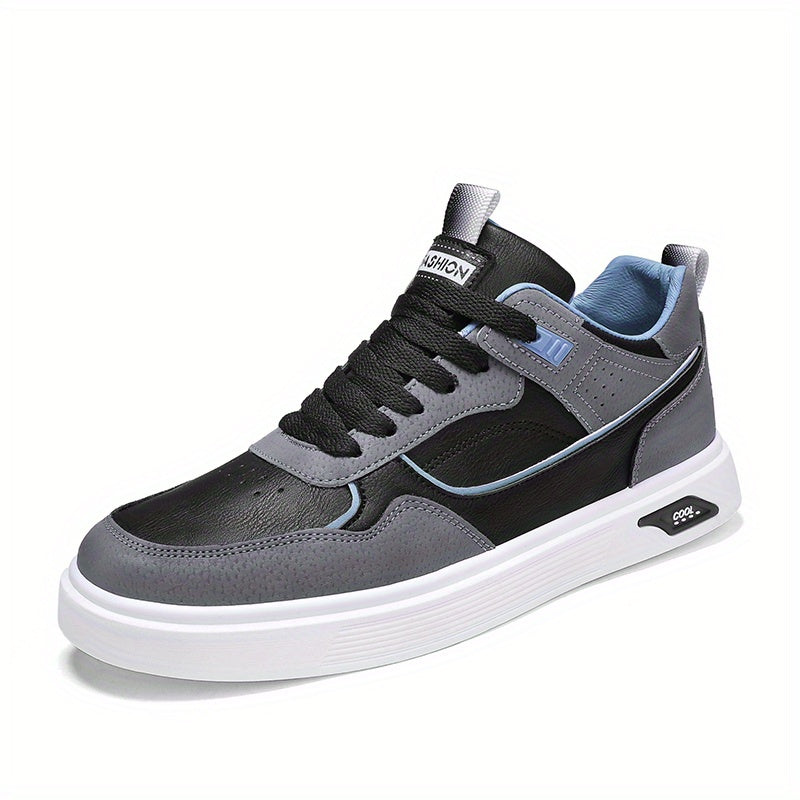 Men's Lace up Skate Shoes Good Grip Breathable Walking Shoes