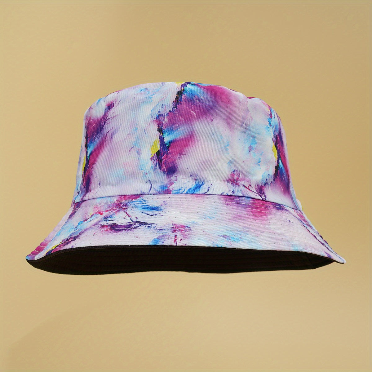Graffiti Bucket Hat Hip Hop Printed Reversible Basin Hat Causal Sunscreen