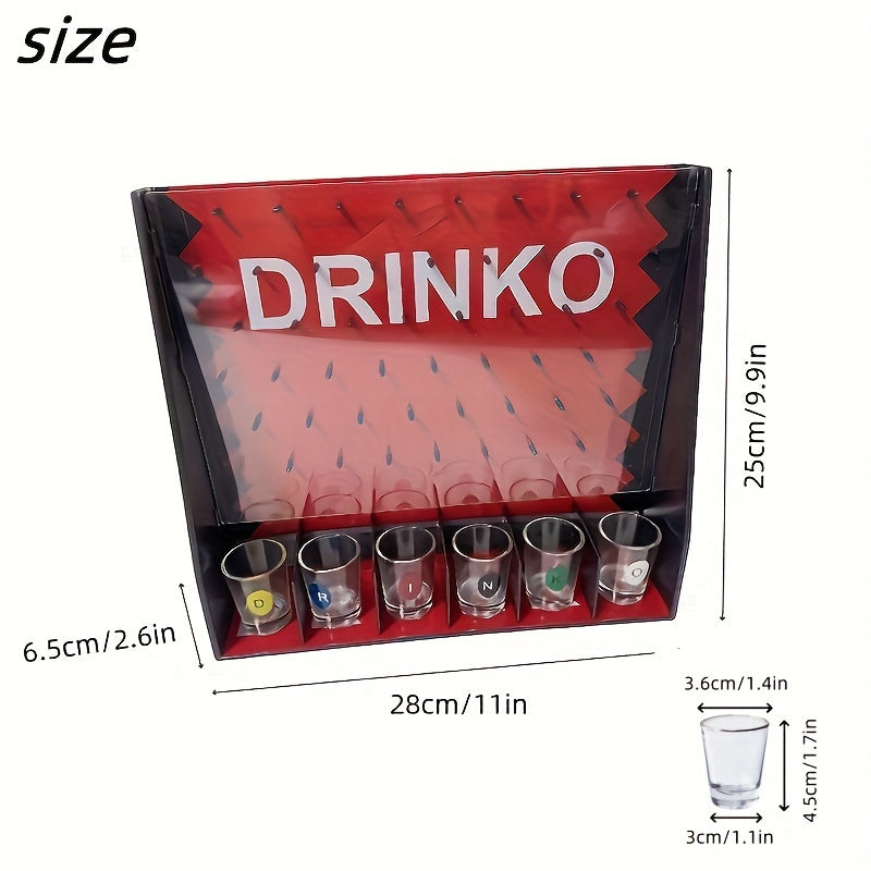 Drinking Game Social Shot Glass Party Game for Couples Halloween Party