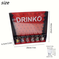 Drinking Game Social Shot Glass Party Game for Couples Halloween Party