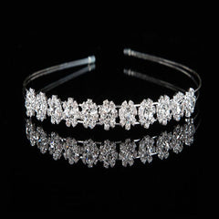 Sparkly Crystal Headband Crown Hair Accessories for Women Girls