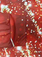  Glitter Christmas Tree One Shoulder Mini Dress