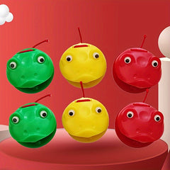 Cartoon Frog Percussion Soundboard Music Instrument for Performance