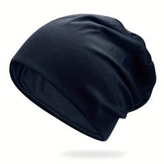 Soft Elastic Skull Cap Thin Breathable Slouchy Baggy Hats Unisex