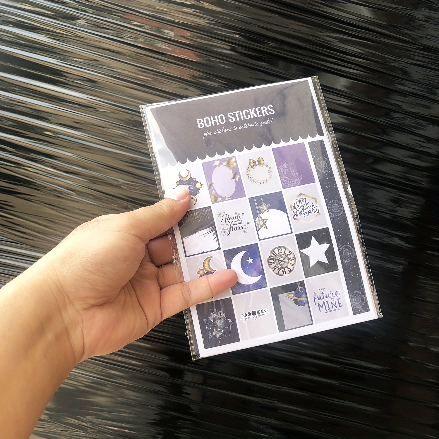 Dotted Journal Stickers 300 Pcs Mystery BOHO Planner Notebook 9 Sheets