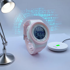 Girls' Waterproof Timer Watch for 8-18 Year Olds
