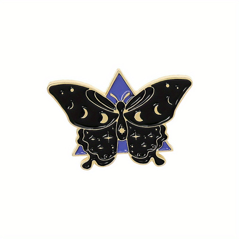 Zinc Alloy Moth Butterfly Insect Brooch Bag Shirt Clothing Accessories