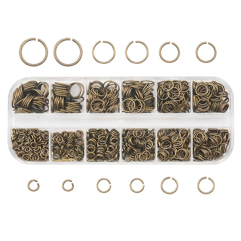 Mixed Size Ring DIY Set 4mm 5mm 6mm 7mm 8mm 10mm