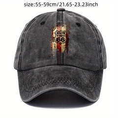 Vintage Washed Distressed Dad Hat Unisex Adjustable Sun Hats For Men Women