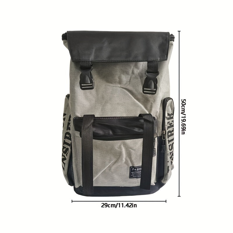 Large Capacity Double Shoulder Backpack for School Office