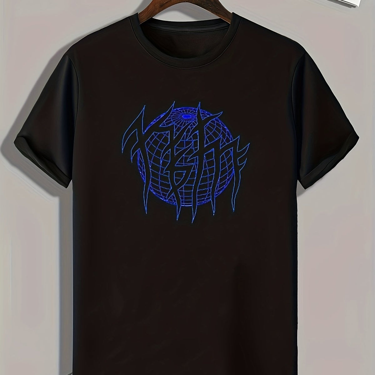 Pattern Print Men's Graphic T shirt Casual Comfy Tees For Summer