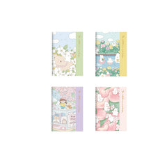 Summer Outing Cartoon A5 Notepad
