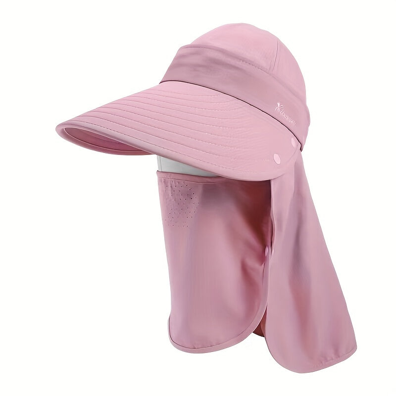 UV Protection Boonie Hat with Neck Flap - Wide Brim Sun Hat