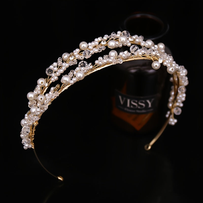 Crystal Rhinestone Hair Band Wedding Bridal Tiara Girls Hair Accessories