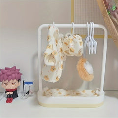 11pcs Set Clothing Storage Box & Hangers Organizer for Cosmetics