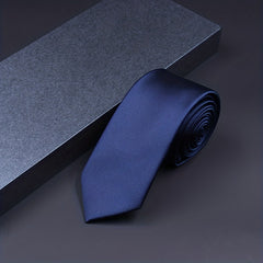 Navy Stripe Formal Tie Men Neckties