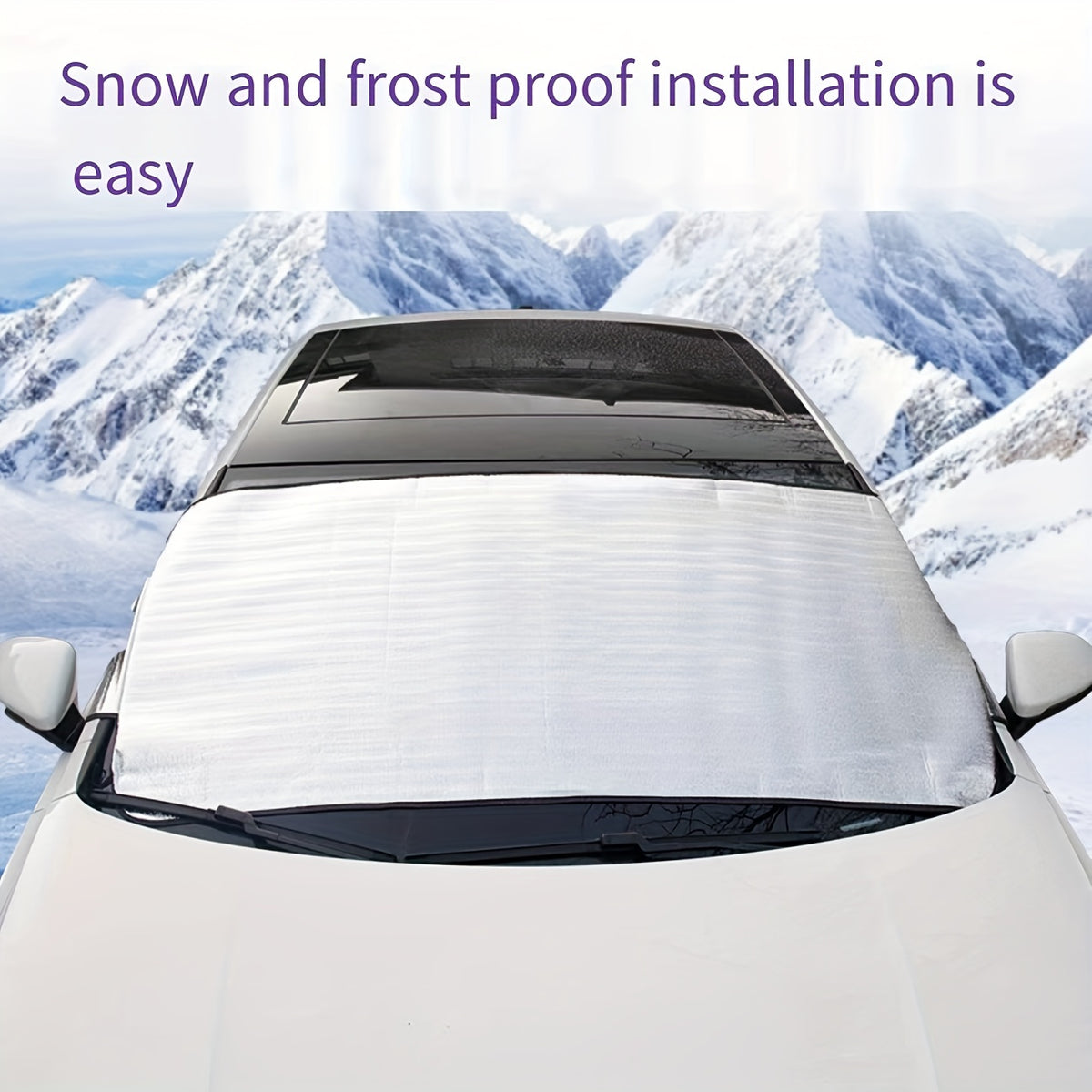 Car Snow Shield Front Windshield Frost Protection Sunscreen