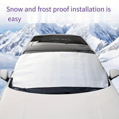 Car Snow Shield Front Windshield Frost Protection Sunscreen