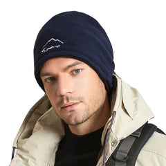 Men's Fleece Double Sided Ski Hat - 6 Colors