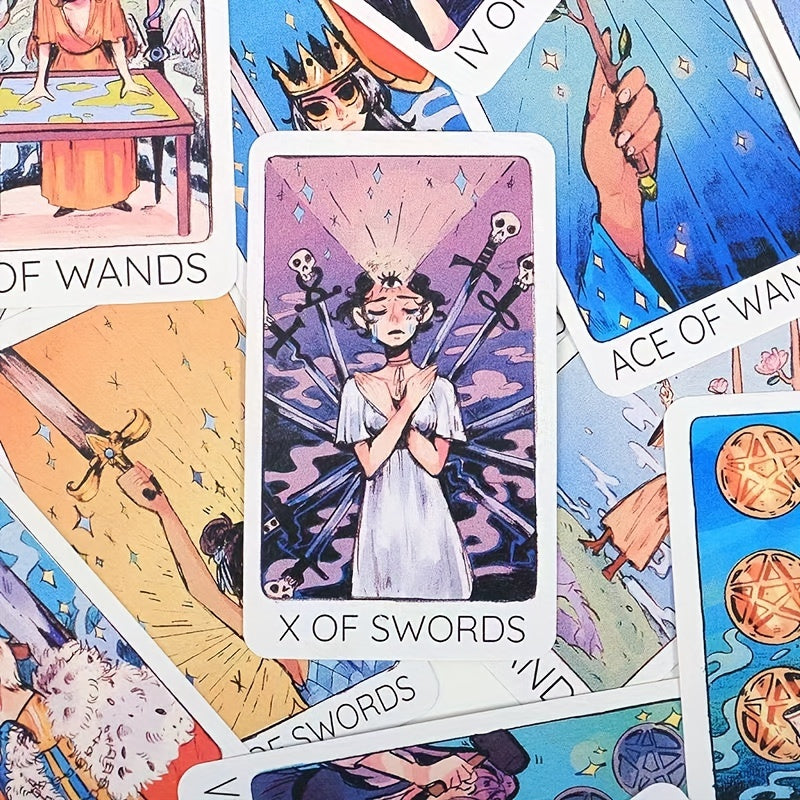 Britt's Third Eye Tarot Card Party Game Divination Board