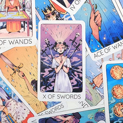 Britt's Third Eye Tarot Card Party Game Divination Board