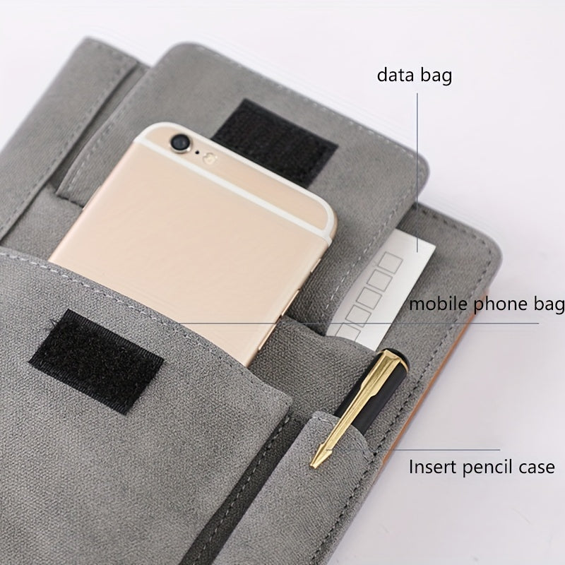 Functional Pocket Notebook Business Diary Office Meeting Record Book