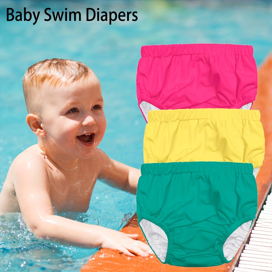 Reusable Swim Diaper for Baby Boys & Girls 0-3T