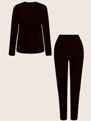 Plus Heart & Butterfly Print Tee & Legging Set S