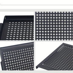 Nonstick Vegetable Grill Basket 40 54x36 Thicken Grill Pan BBQ Accessory
