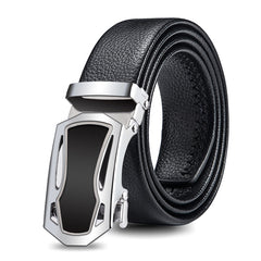 Men Waist Belt Sports Car Automatic Buckle Length Adjustable