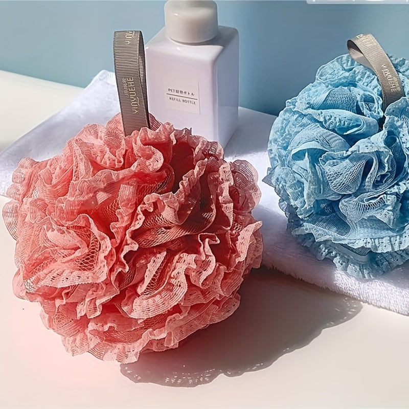 16 Layer Mesh Baby Shower Ball Bubble Bath Flower Bath Towel