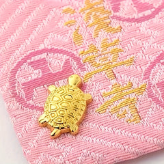 Golden Turtle Decoration for Wealth and Luck