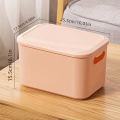 Desktop Storage Box Office Key Makeup Storage Basket