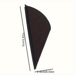 50pcs Arrow Vanes 5.08 Cm Fletching Shield Drop Shape Feather