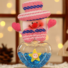 Snowman Candy Jar Party Favors Christmas Home Decoration